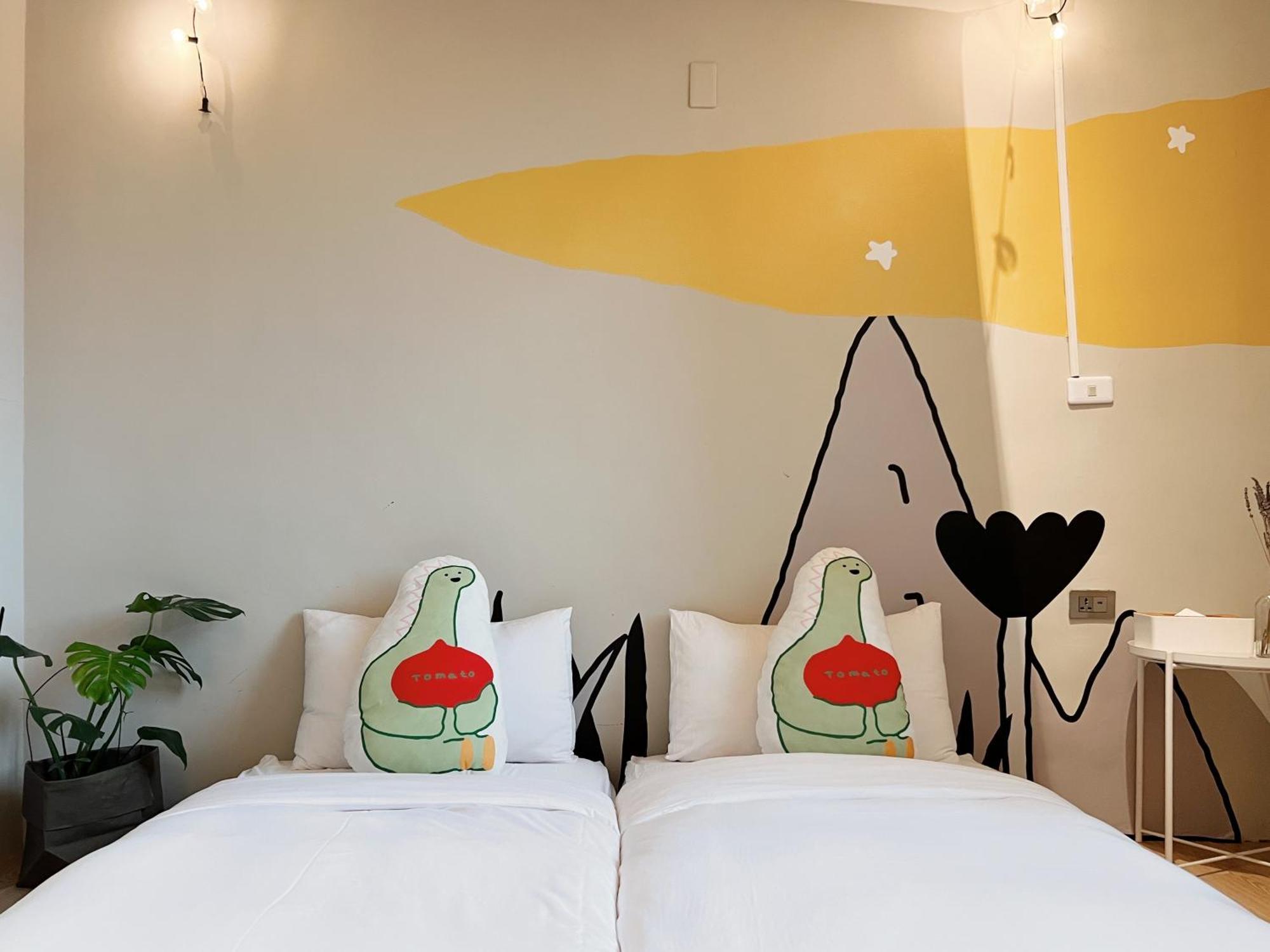 Hostel Tomato 番茄溫泉青旅 Csiaohszi Kültér fotó